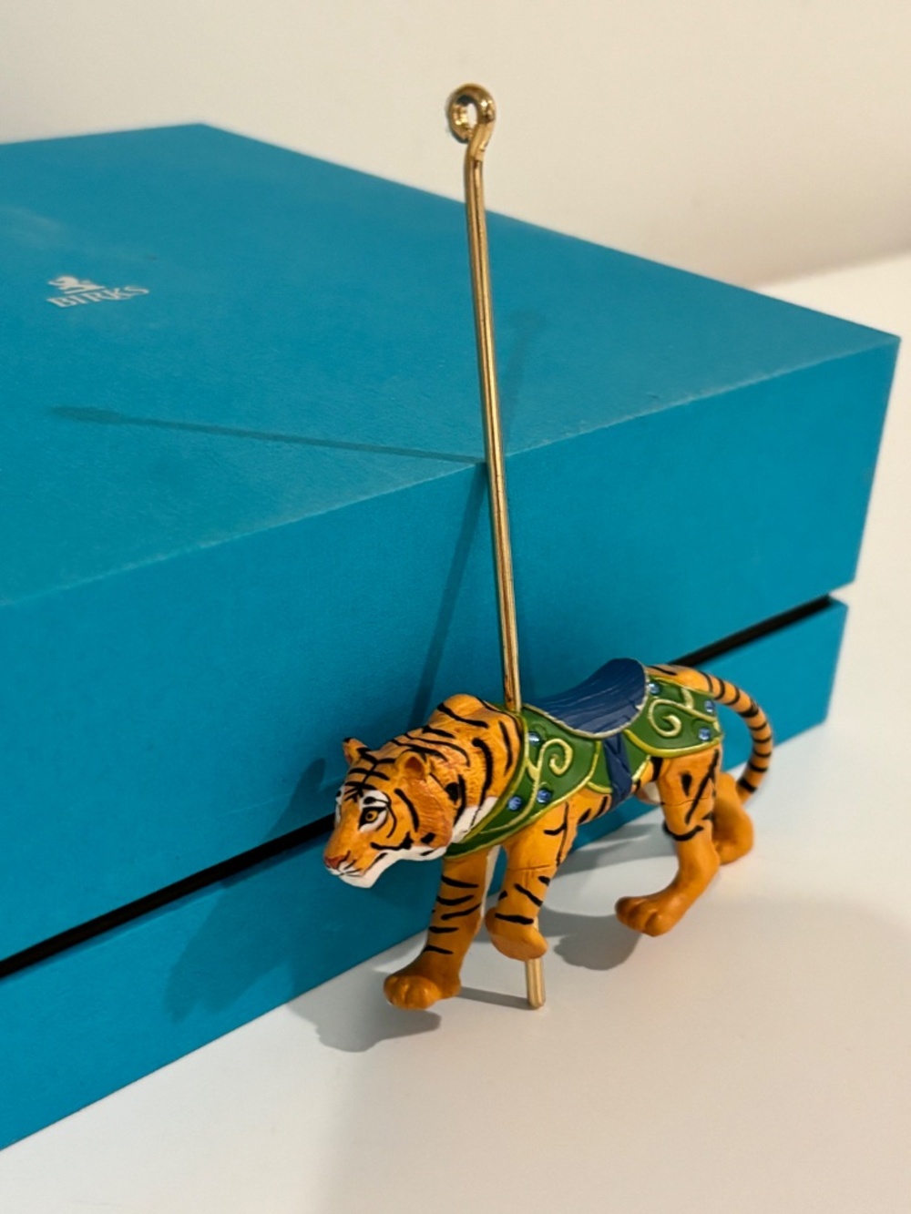 HALLMARK KEEPSAKE WILD Tiger Carousel Ride Christmas ornament special series - Picture 8 of 12